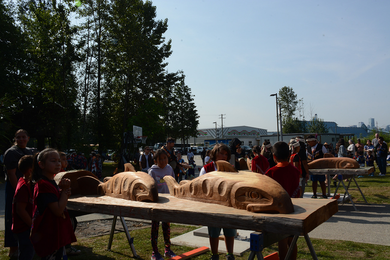 Students at Capilano Little Ones School